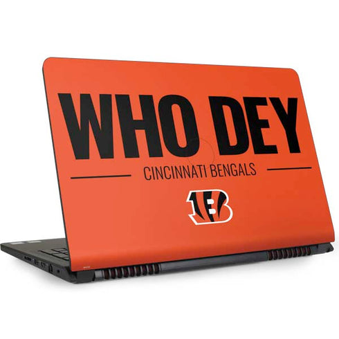 NFL Cincinnati Bengals Team Motto Dell Inspiron Skin